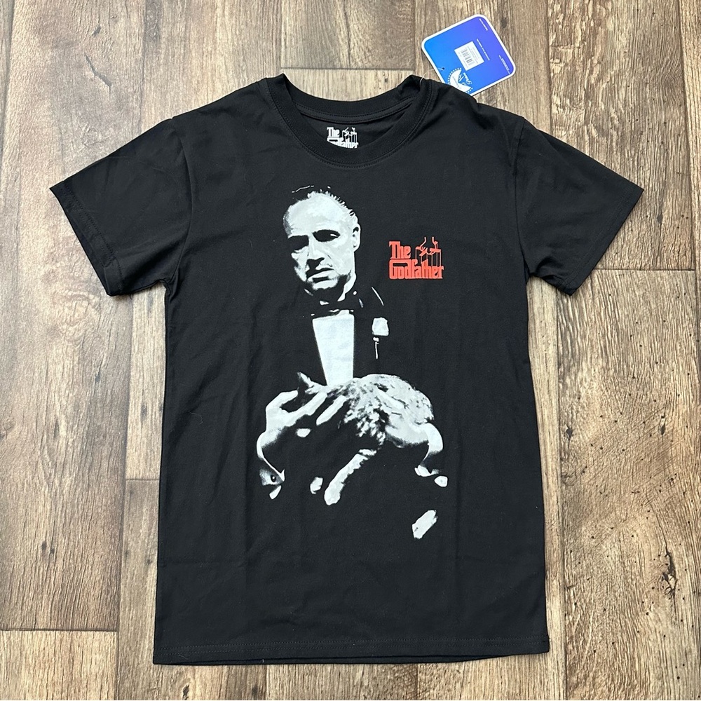 The Godfather Black Tee Shirt Size S Black